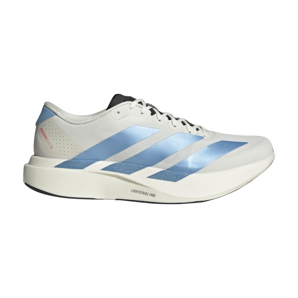  adidas ADIZERO Evo SL WOVEN  Off White/Light Blue/Bright Red KI1492