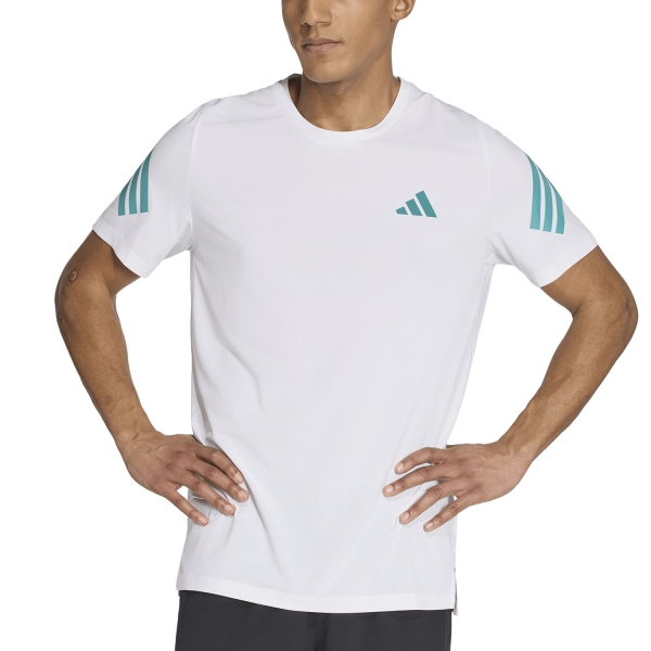  adidas adi365 CLIMACOOL Iconic TShirt  White/Black/Equipment Green KR3049