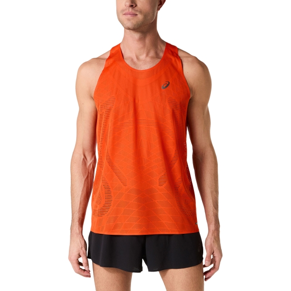  ASICS Metarun Tank  Cherry Tomato 2011D508802