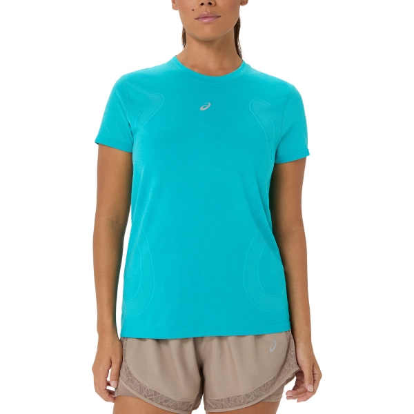 ASICS Road Pro TShirt  Energy Aqua 2012D292402