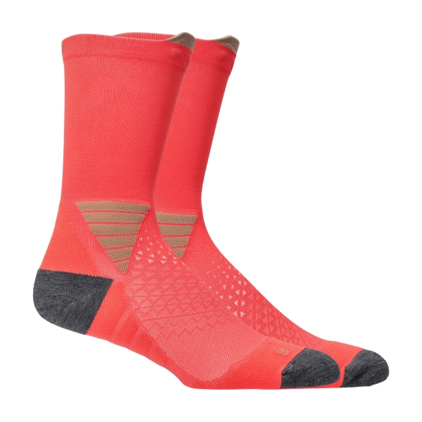 ASICS Fujitrail Crew Socks  Sun Coral 3013B359700